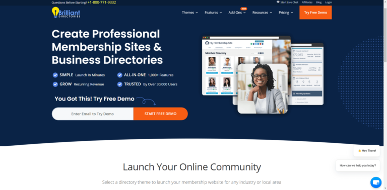 Brilliant Directories – Best Membership Site Builder – Lifetime Deal: Unbeatable Offer