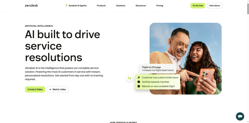 AI-for-customer-service-Zendesk-