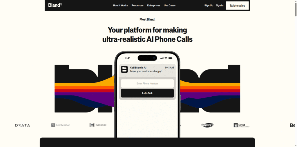 Bland-AI-Automate-Phone-Calls-with-Conversational-AI-for-Enterprises