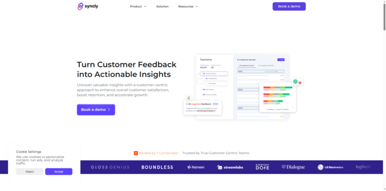 Syncly-Customer-Feedback-Intelligence-Platform