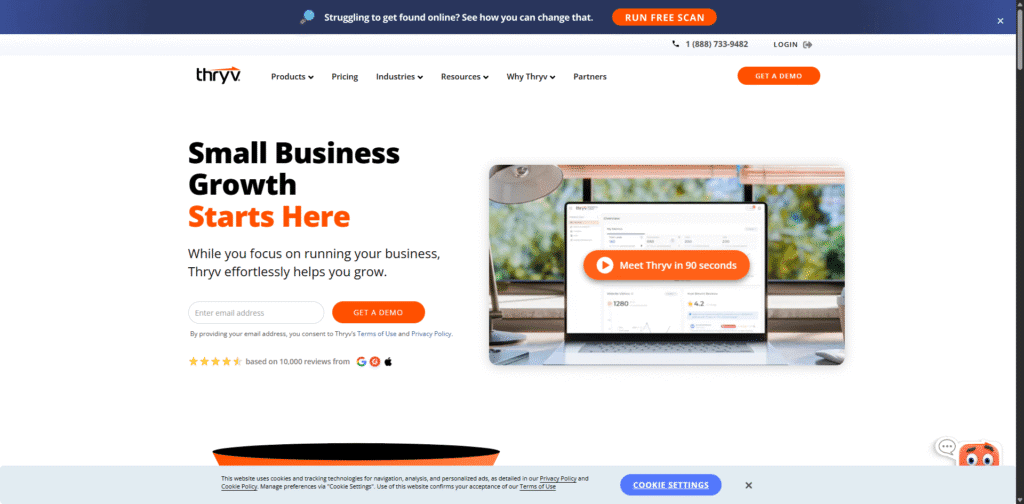Thryv Online Presence Scanner