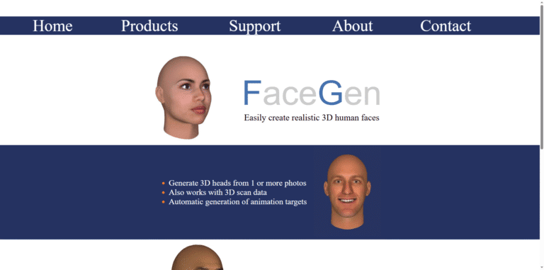 FaceGen AI