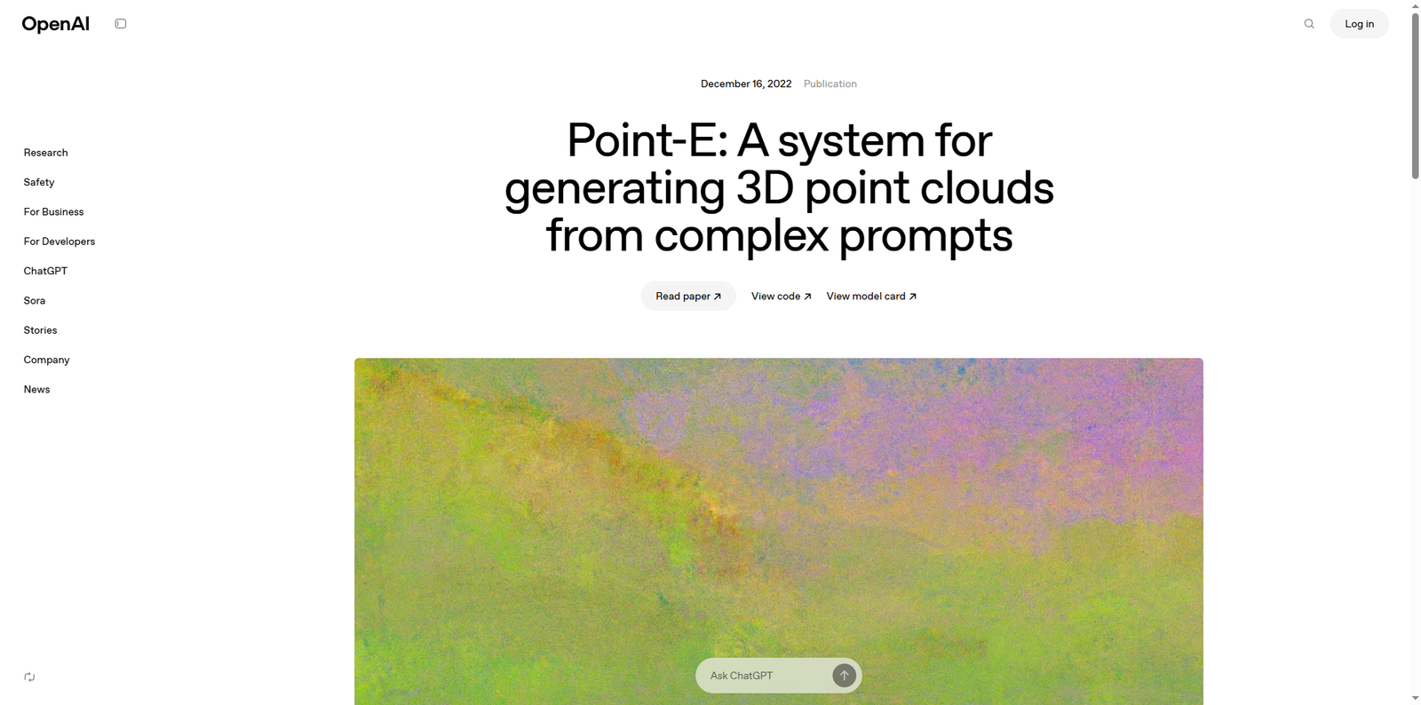 Point-E Review | Pricing & Best Alternatives - AITechCafe