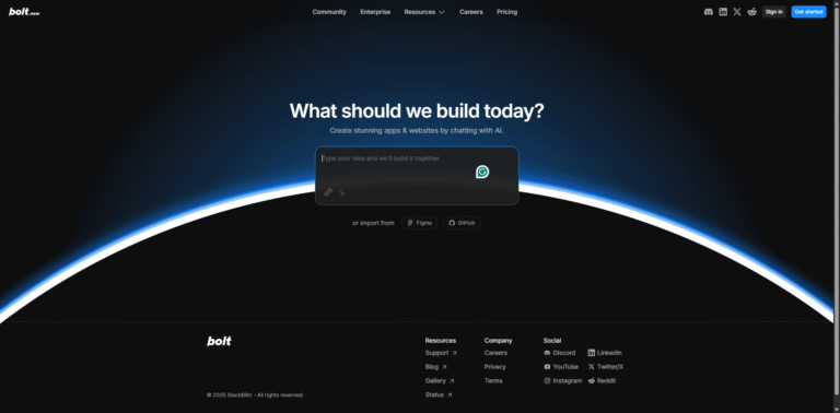 bolt ai builder