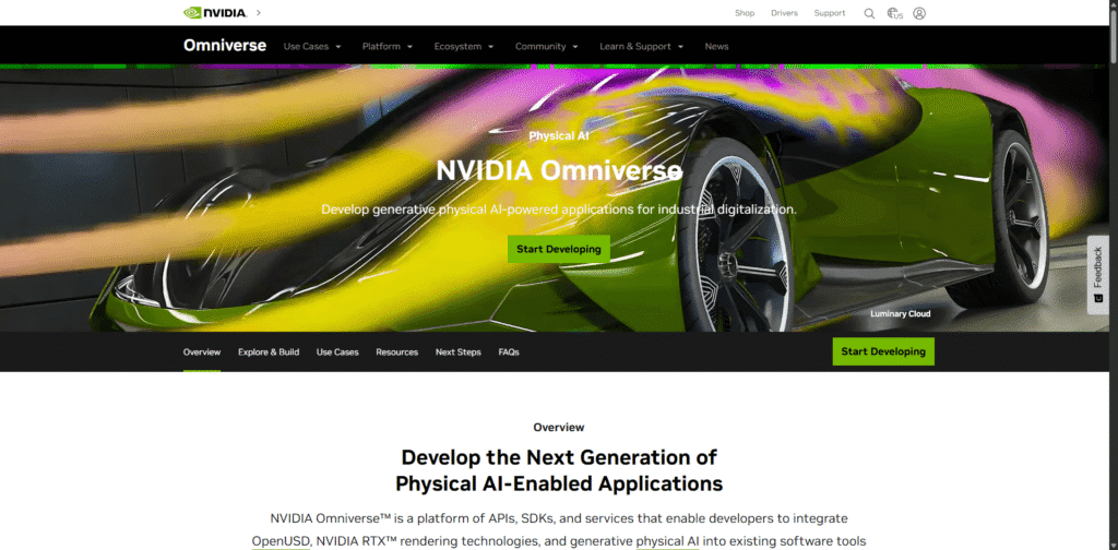nvidia omniverse