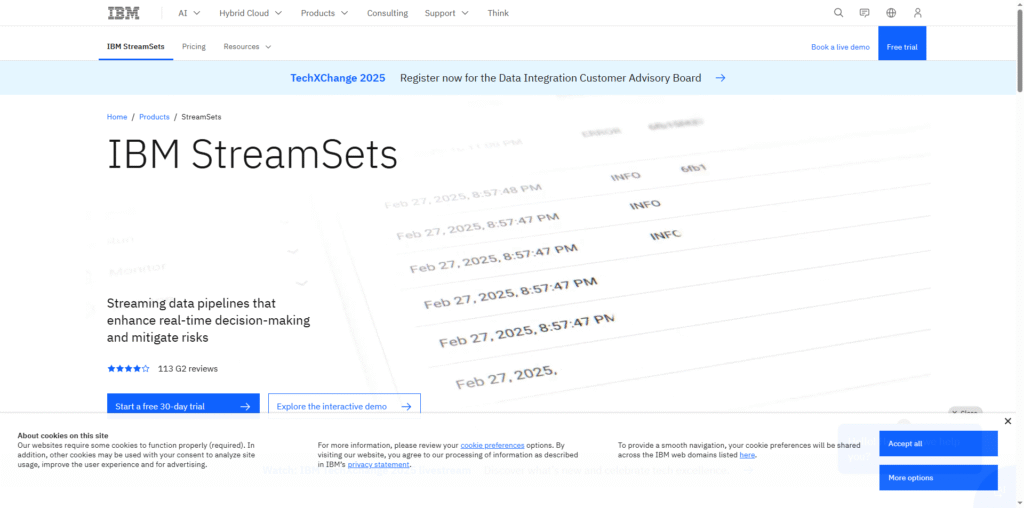 IBM StreamSets