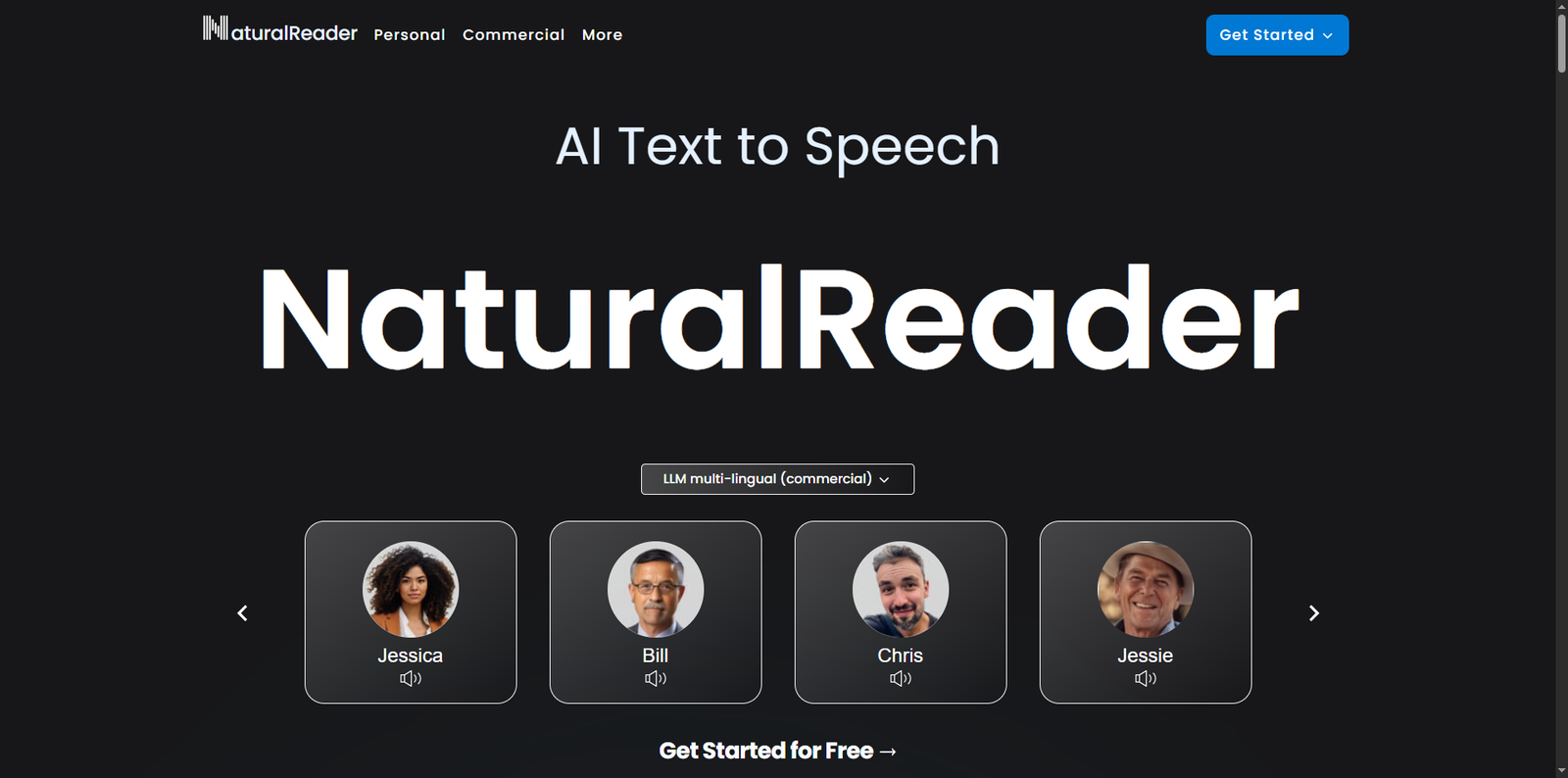 NaturalReader Home