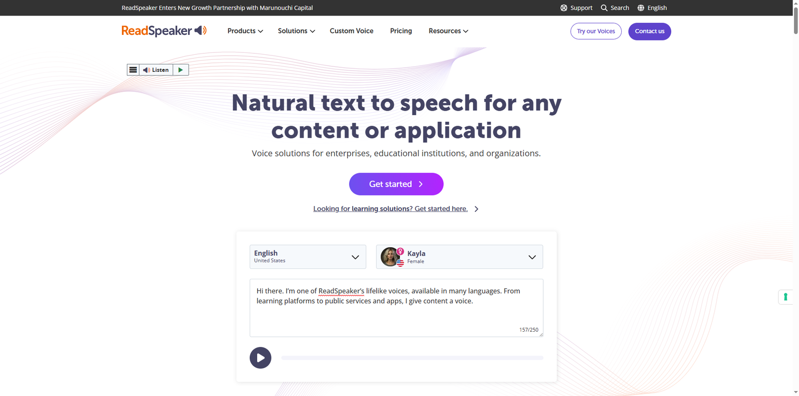 ReadSpeaker AI