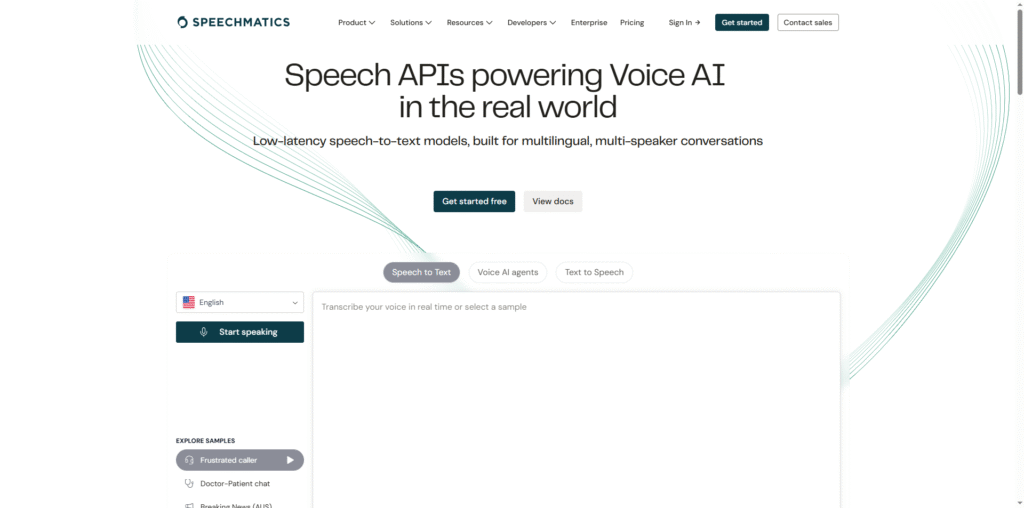 Speechmatics